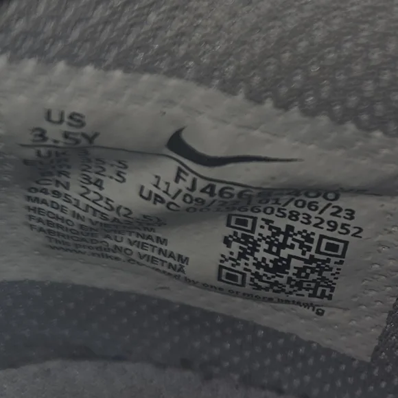 Nike Dunk Low Next Nature Blue Whisper Iridescent (GS) - Picture 12 of 12